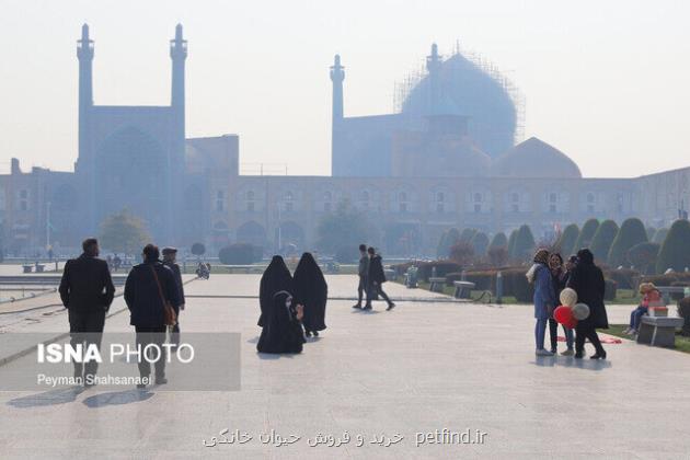 هشدار هواشناسی درباب تندبادها و کانون های گرد و خاک در اصفهان